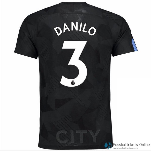 Manchester City Trikot Ausweich Danilo 2017-18 Fussballtrikots Günstig